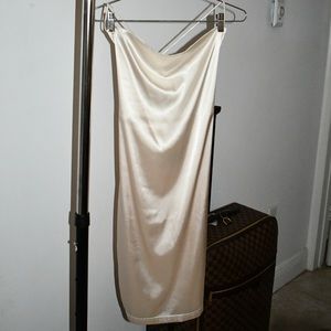 Cream/nude color dress